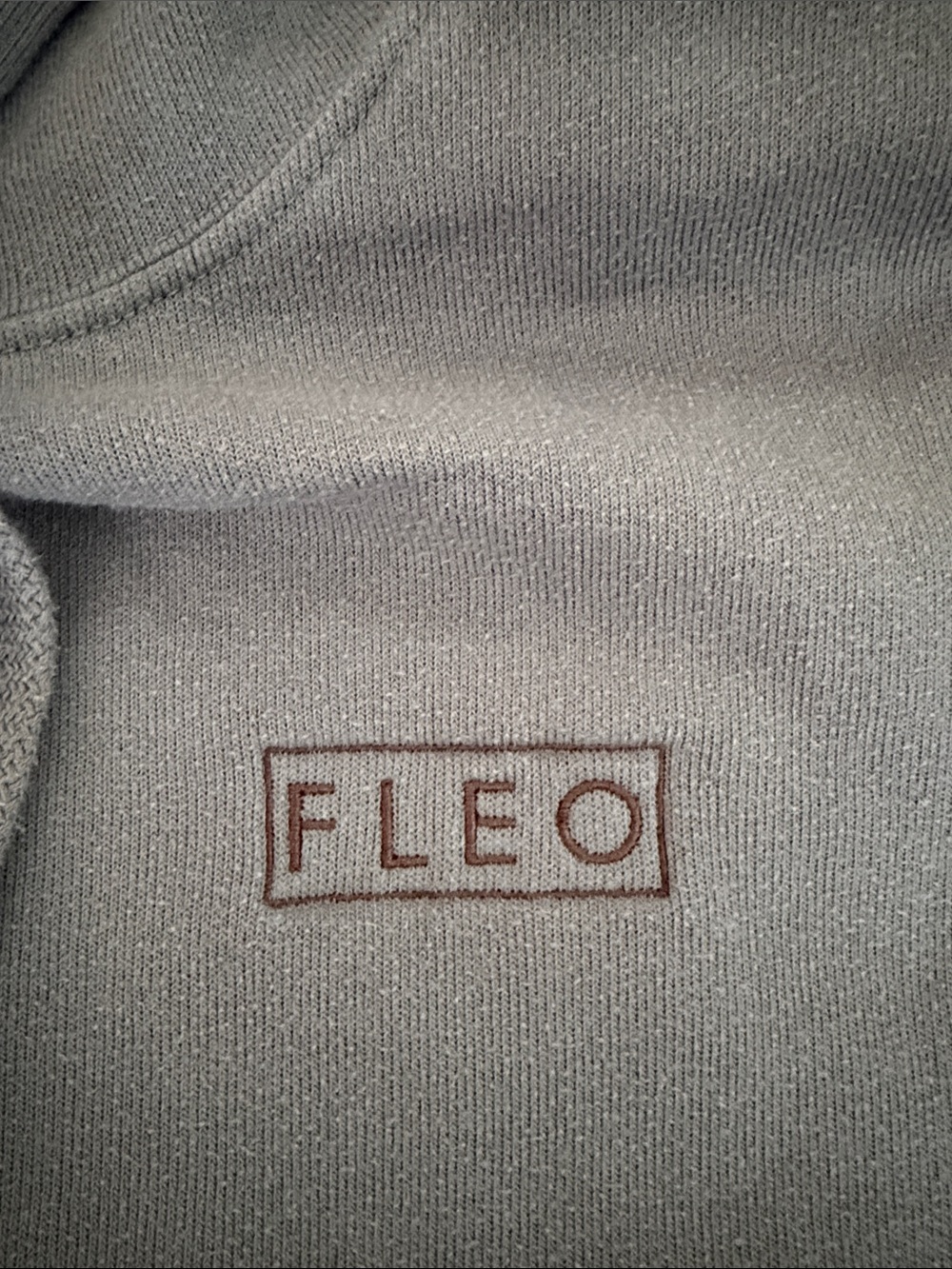Fleo Slate Gray Pullover Hoodie - Picture 3 of 3